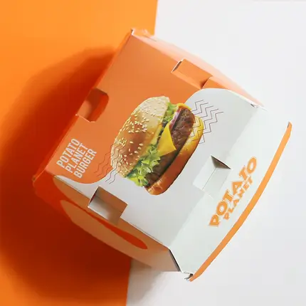 Custom Wholesale Burger Boxes